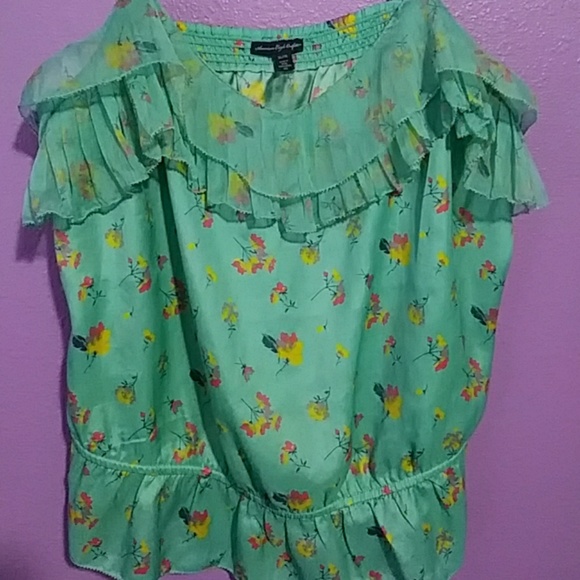 American Eagle Tube Shirt. - Picture 2 of 3